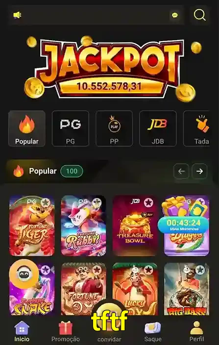 Promoções Especiais no tftf App